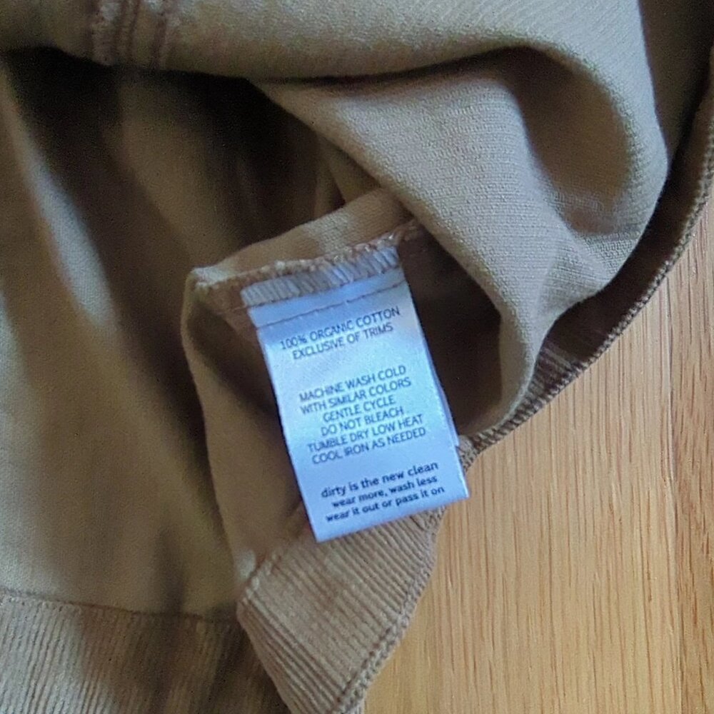 Toad&Co Large Brown Scouter Cord Jumper Dress Y2K CabinCore Cottage Prairie - Picture 7 of 9